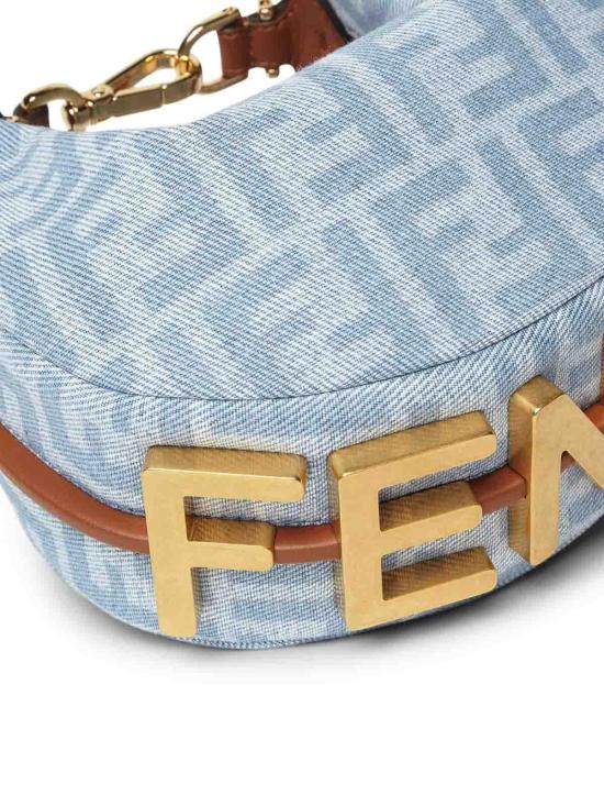 26FW 펜디 지갑 8BS081AY6QF1X1W Blue - FENDI