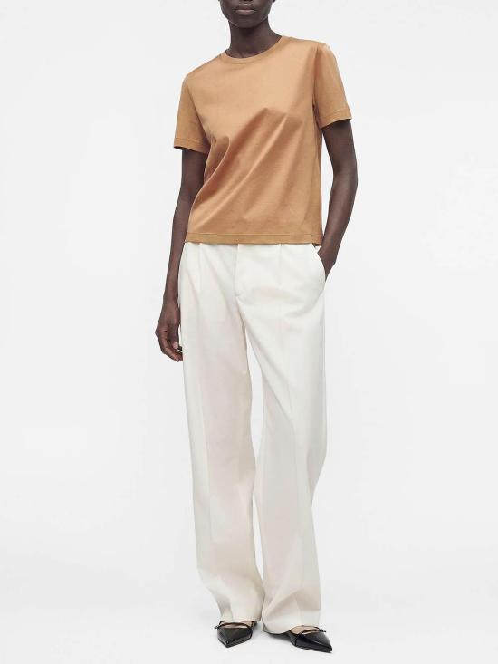 26SS 막스마라 반팔 티셔츠 2616941108600010 Camel - MAX MARA