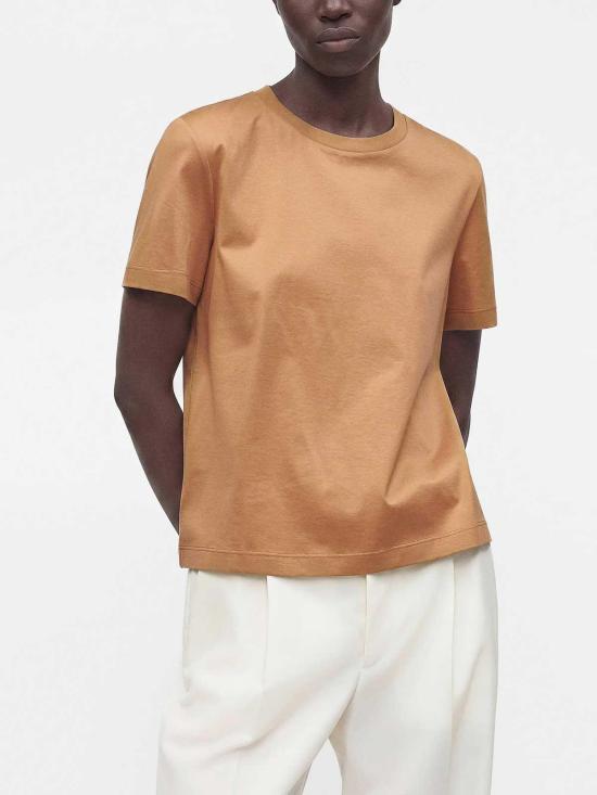 26SS 막스마라 반팔 티셔츠 2616941108600010 Camel - MAX MARA