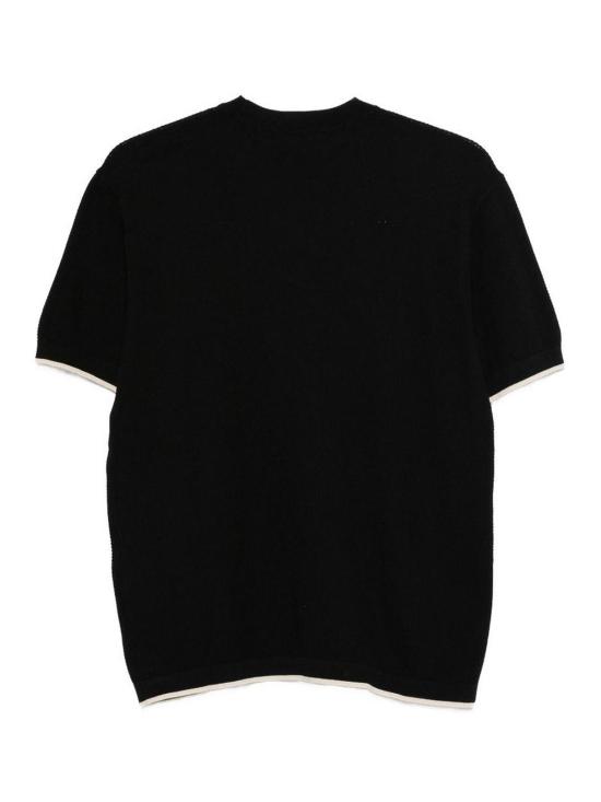 26SS 엠포리오 아르마니 반팔 티셔츠 EM005529AF25257FC102 Black - EMPORIO ARMANI