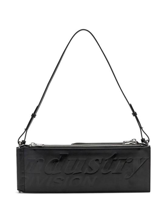 26SS 디젤 플래그-D 모듈러 로고 엠보스드 숄더백 X10713P8822T8013 Black - DIESEL