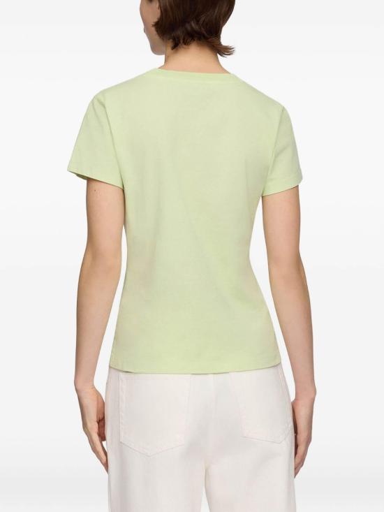 26FW 가니 반팔 티셔츠 A1050249ZZ7 GREEN - GANNI