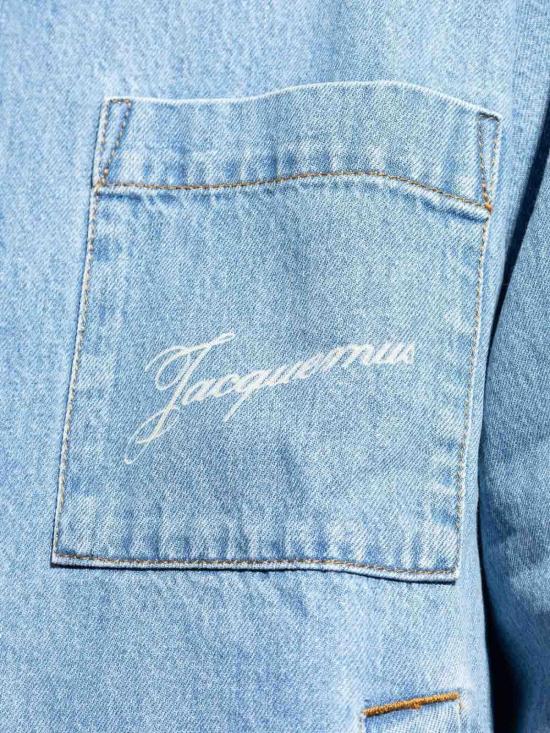 26SS 자크뮈스 라 슈미즈 셔츠 OUM00115AD0001733C Blue - JACQUEMUS