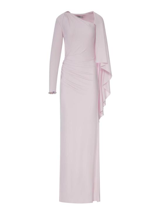 26SS 셀프 포트레이트 롱 원피스 RS26505XPINK
