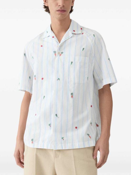 26SS 자크뮈스 Romarin 쇼트 슬리브 셔츠 SHM00573AW007481MF White - JACQUEMUS