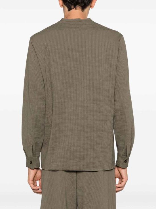 26SS 엠포리오 아르마니 셔츠 EM005464AF22051U6128 Brown - EMPORIO ARMANI