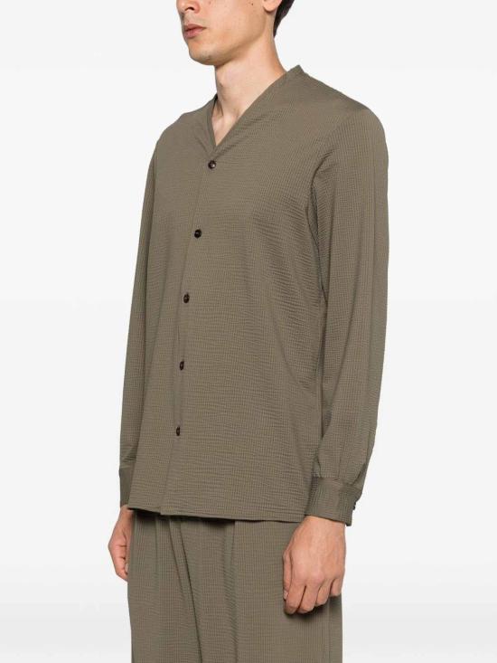 26SS 엠포리오 아르마니 셔츠 EM005464AF22051U6128 Brown - EMPORIO ARMANI