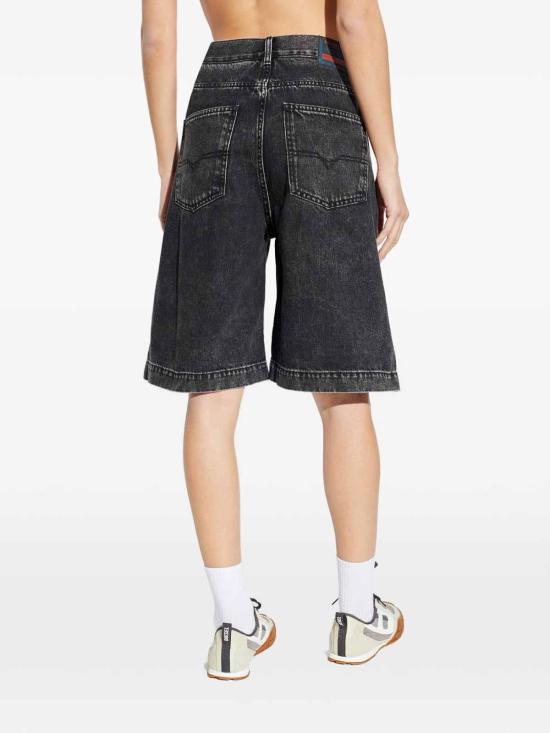26FW 디젤 데님 숏팬츠 A217190ADCE02 Black - DIESEL