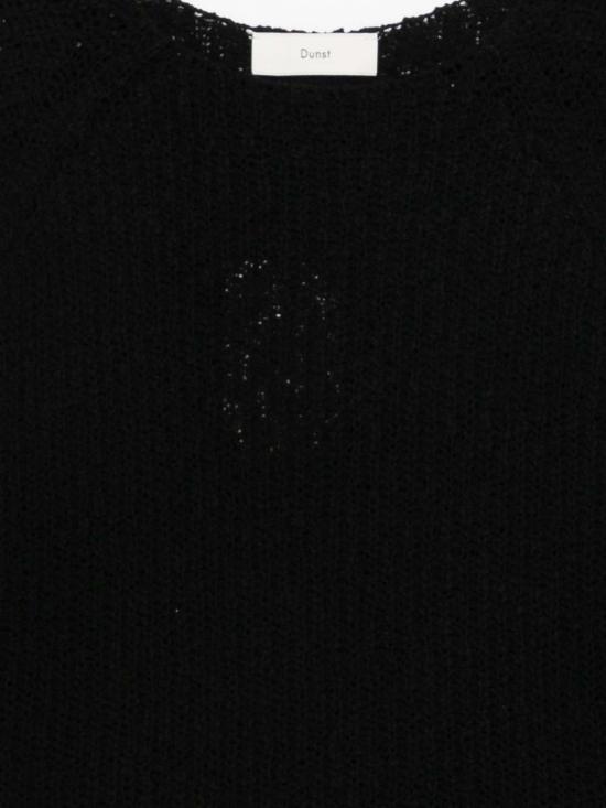26SS 던스트 긴팔 티셔츠 UDSW6B225BK Black - DUNST