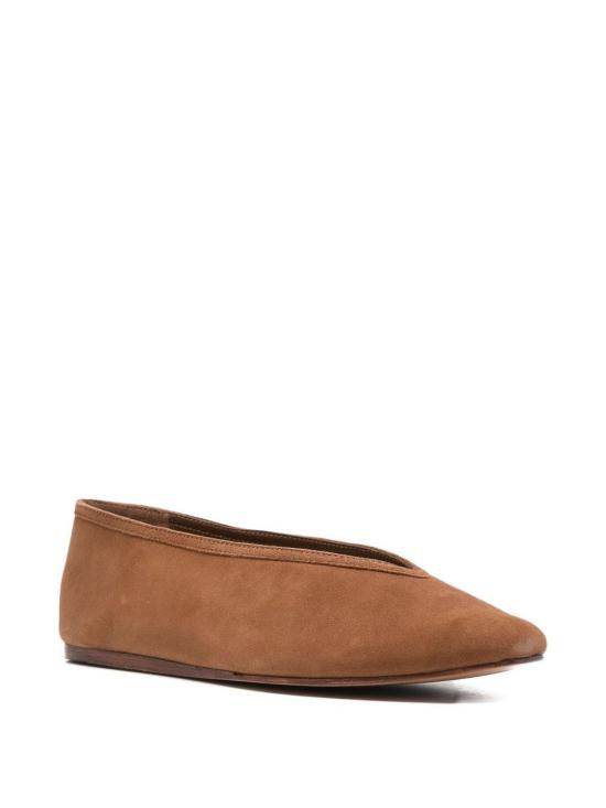 26SS 마네비 플랫 슈즈 M42GFALMOND Light Brown - MANEBI