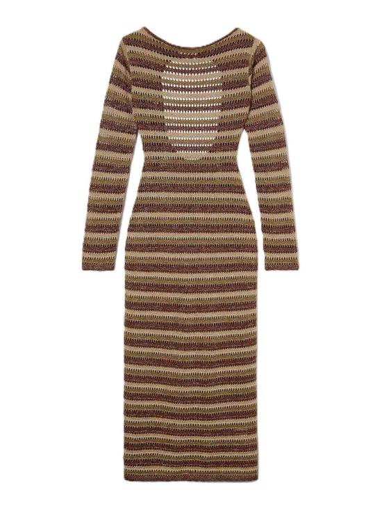 26SS 세인트바쓰 롱 원피스 RYN000100492L BROWN