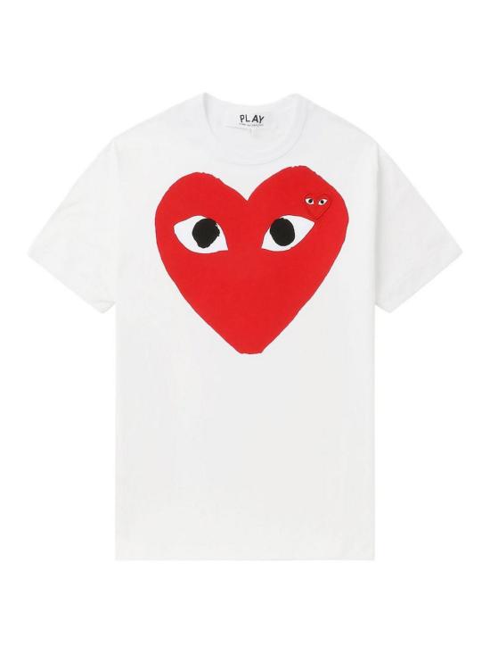 26SS 꼼데가르송 반팔 티셔츠 AXT0261 White
