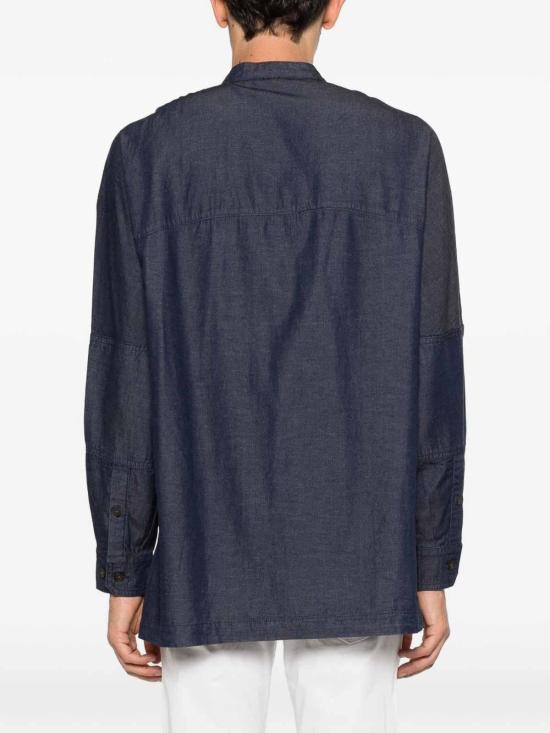 26SS 엠포리오 아르마니 셔츠 EM005495AF25156MB001 Blue - EMPORIO ARMANI
