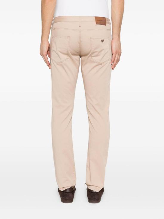 26SS 엠포리오 아르마니 스트레이트 팬츠 EM000121AF22611U1041 Beige - EMPORIO ARMANI