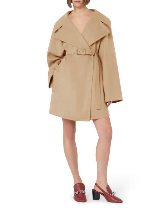 26FW 스포트막스 코트 26120110116E15 Brown - SPORTMAX