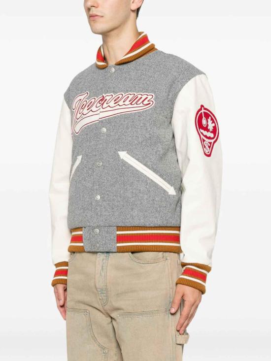 26SS 아이스크림 봄버 자켓 ICOU26201 Grey - ICECREAM