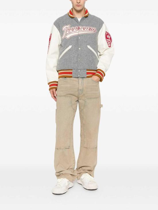 26SS 아이스크림 봄버 자켓 ICOU26201 Grey - ICECREAM