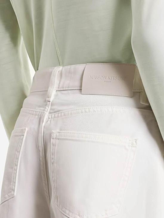 26SS 메종키츠네 숏팬츠 QW01401WD40240443 Cream - MAISON KITSUNE