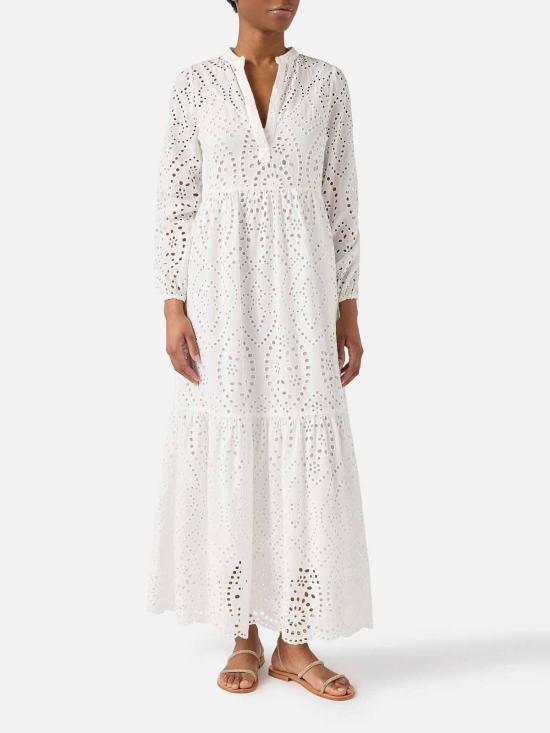 26SS 세인트바쓰 롱 원피스 SYV000101000L White - MC2 SAINT BARTH