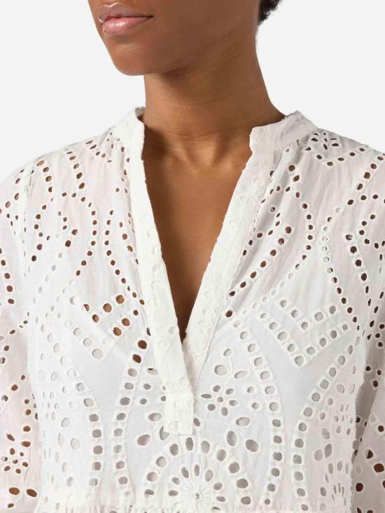 26SS 세인트바쓰 롱 원피스 SYV000101000L White - MC2 SAINT BARTH