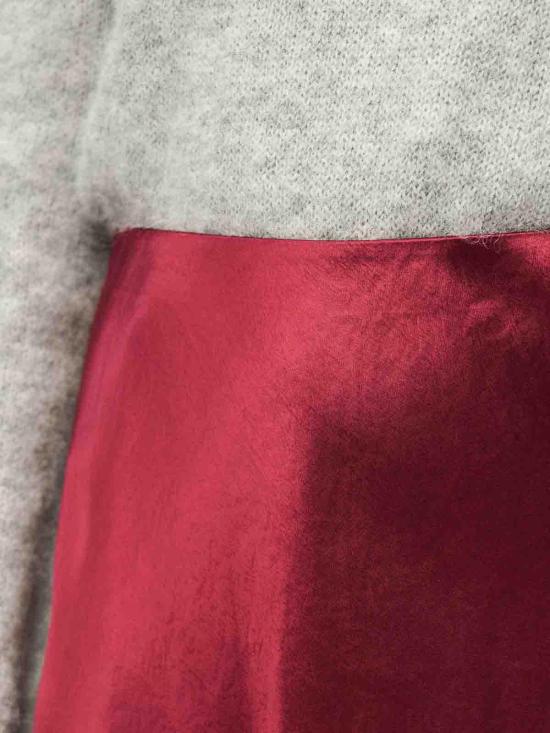 26SS 막스마라 롱 스커트 2616101017600010 Dark Red - MAX MARA