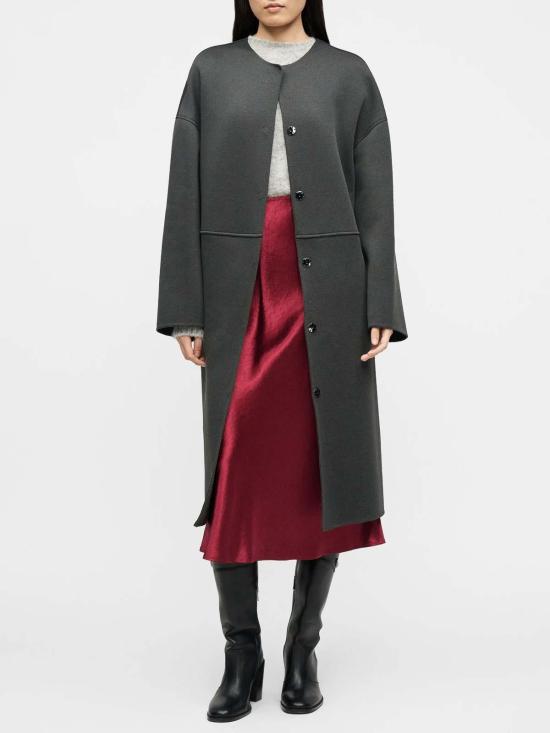 26SS 막스마라 롱 스커트 2616101017600010 Dark Red - MAX MARA