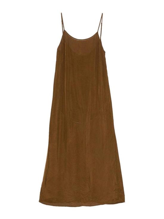 26SS 우마 왕 롱 원피스 UP5016UW240 CAMEL