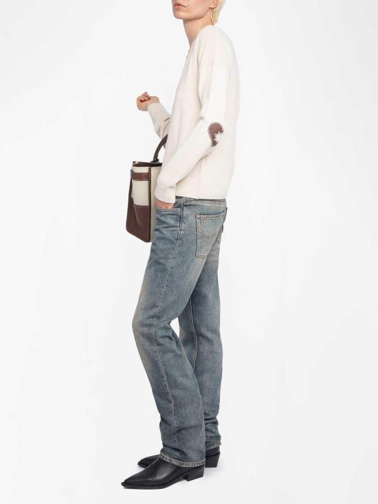 25FW 자딕앤볼테르 탑 KWSW02816ECRU Light Beige - ZADIG & VOLTAIRE