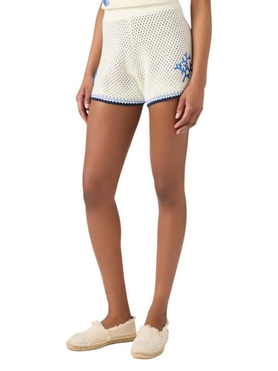 26SS 세인트바쓰 숏팬츠 YVT000100256L White - MC2 SAINT BARTH