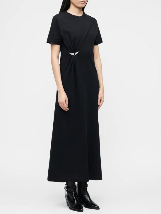 26SS 자딕앤볼테르 롱 원피스 JWDR01133BLACK - ZADIG & VOLTAIRE
