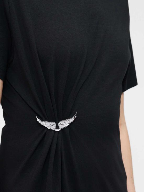 26SS 자딕앤볼테르 롱 원피스 JWDR01133BLACK - ZADIG & VOLTAIRE