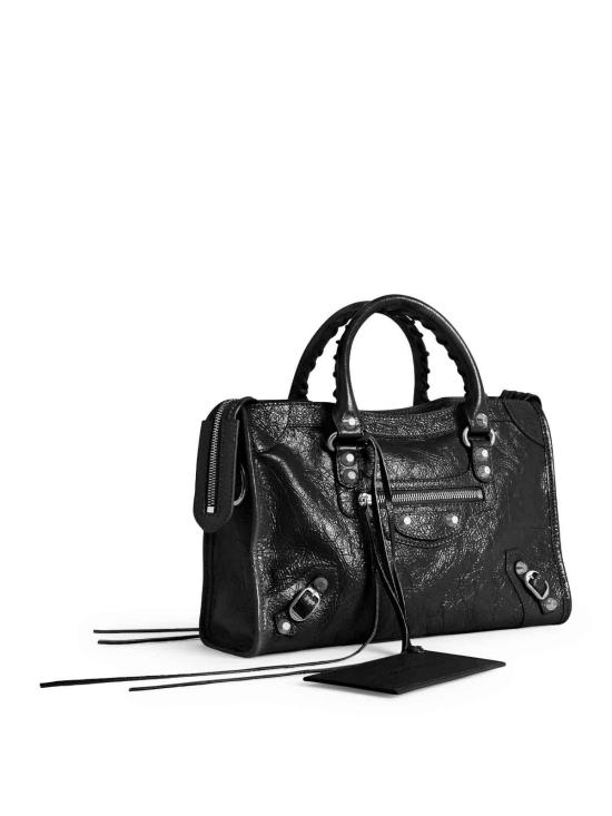 26FW 발렌시아가 르 시티 백 스몰 8657622ACLR1000 Black - BALENCIAGA
