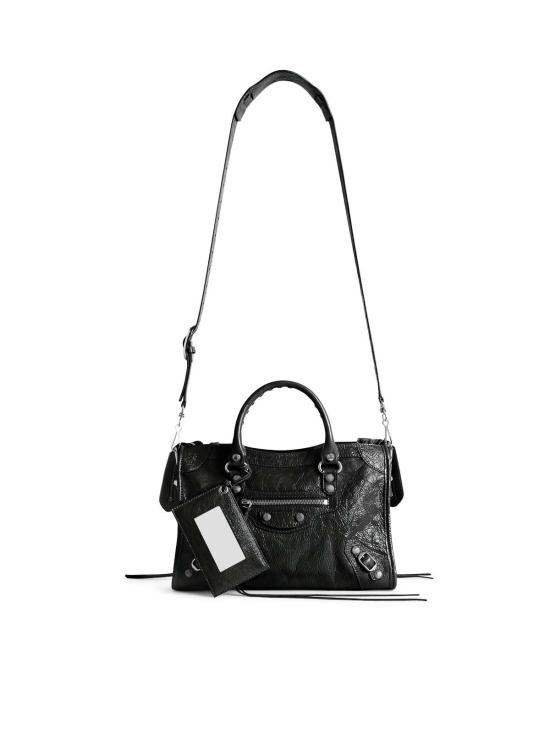 26FW 발렌시아가 르 시티 백 스몰 8657622ACLR1000 Black - BALENCIAGA