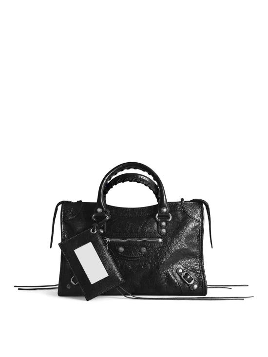 26FW 발렌시아가 르 시티 백 스몰 8657622ACLR1000 Black