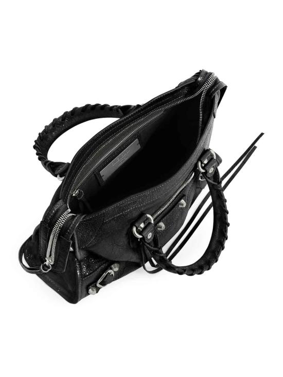 26FW 발렌시아가 르 시티 백 스몰 8657622ACLR1000 Black - BALENCIAGA