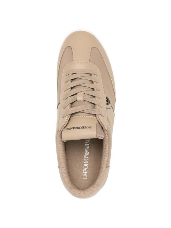 26SS 엠포리오 아르마니 스니커즈 EM003062AF18210U1072 Beige - EMPORIO ARMANI