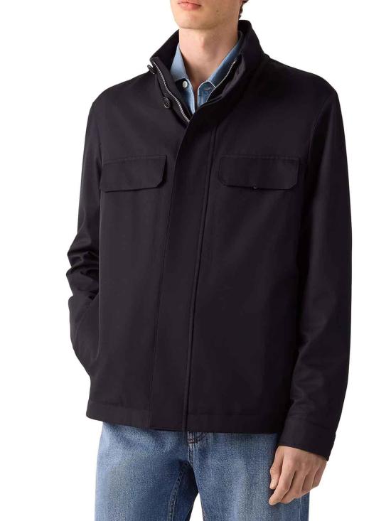 26SS 에르메네질도제냐 자켓 UHTC5A3HCT577B09R Blue - ERMENEGILDO ZEGNA