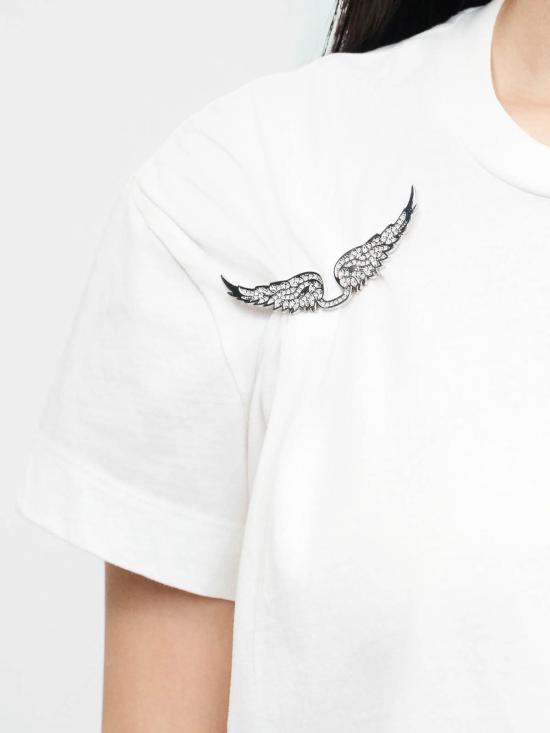 26SS 자딕앤볼테르 반팔 티셔츠 JWTS02871JUDO White - ZADIG & VOLTAIRE