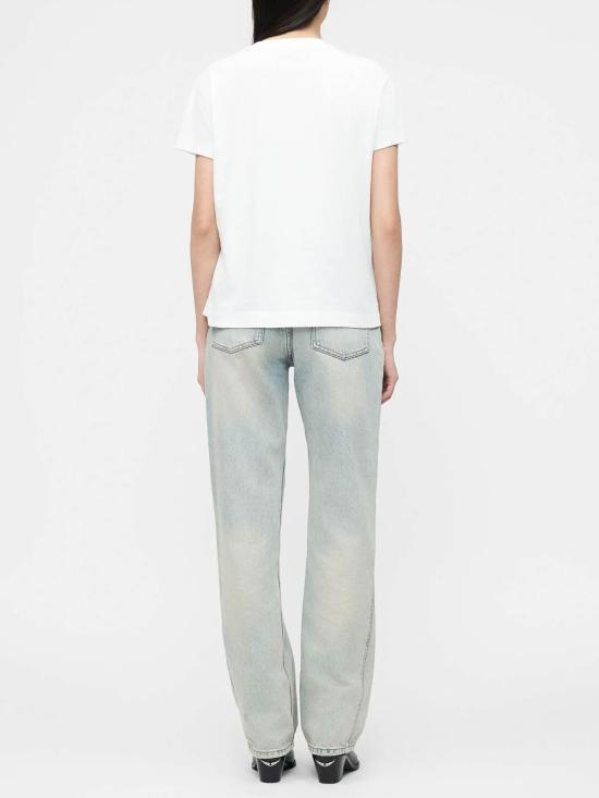 26SS 자딕앤볼테르 반팔 티셔츠 JWTS02871JUDO White - ZADIG & VOLTAIRE