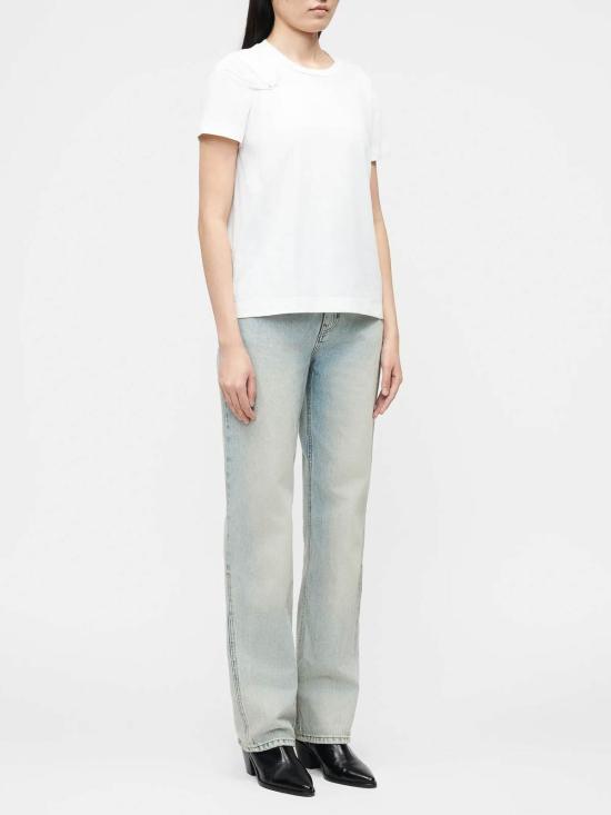26SS 자딕앤볼테르 반팔 티셔츠 JWTS02871JUDO White - ZADIG & VOLTAIRE