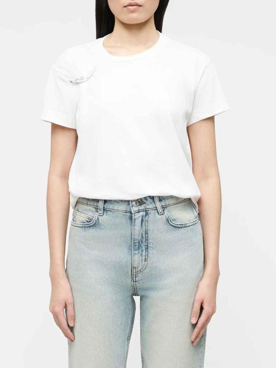 26SS 자딕앤볼테르 반팔 티셔츠 JWTS02871JUDO White - ZADIG & VOLTAIRE