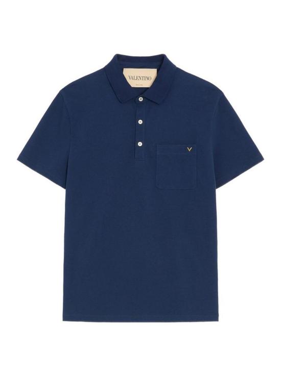 26SS 발렌티노 가라바니 폴로 티셔츠 VMH04VBMDD51 Blue