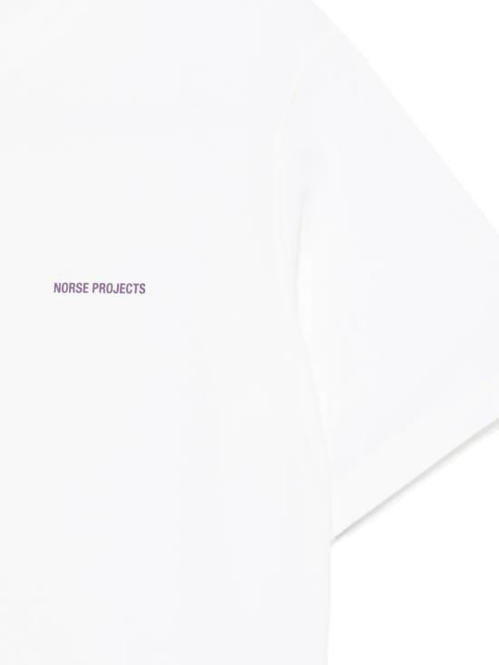 26SS 노스프로젝트 반팔 티셔츠 N01 0717 0001 White - NORSE PROJECTS