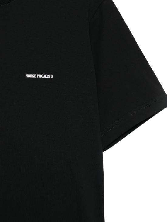 26SS 노스프로젝트 반팔 티셔츠 N01 0717 9999 Black - NORSE PROJECTS