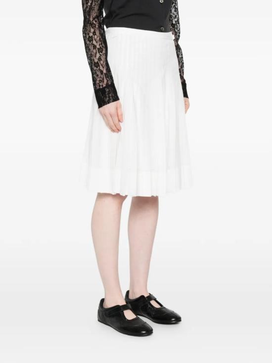 26SS 로우클래식 숏 스커트 LW265SK03WH WHITE - LOW CLASSIC