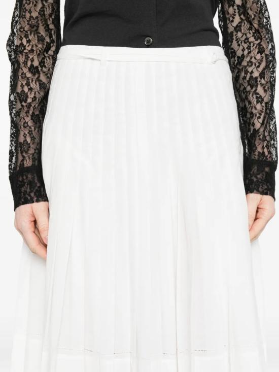 26SS 로우클래식 숏 스커트 LW265SK03WH WHITE - LOW CLASSIC