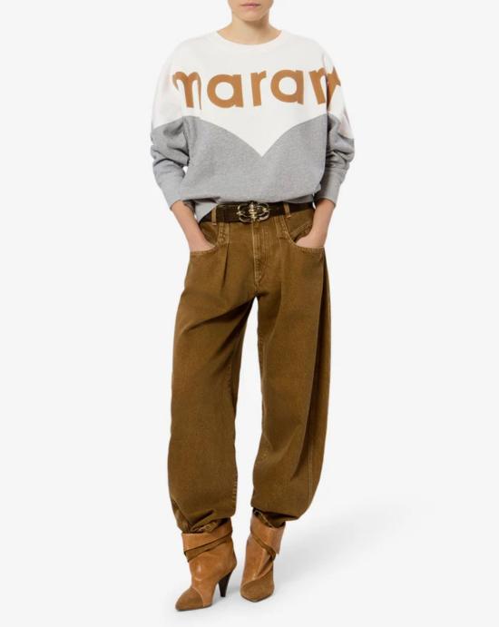 26FW 이자벨마랑 스웨터 SW0006FA A1M08EOFLY Off white light grey - ISABEL MARANT