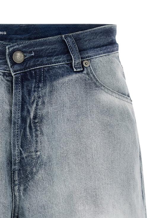 26SS 디젤 데님 숏팬츠 A2383109P2901 Light Blue - DIESEL
