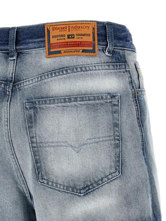 26SS 디젤 데님 숏팬츠 A2383109P2901 Light Blue - DIESEL
