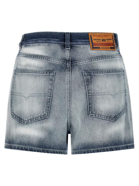 26SS 디젤 데님 숏팬츠 A2383109P2901 Light Blue - DIESEL